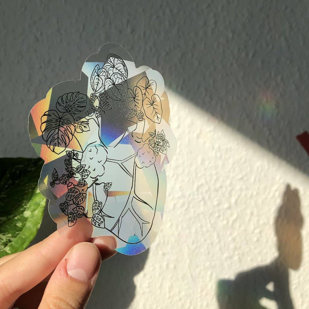 Sun Catcher Sticker - Plantheart