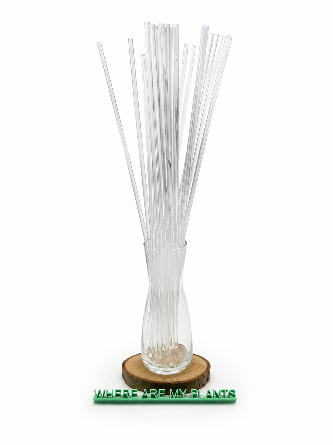 Transparent Acrylic Plant Support Stake