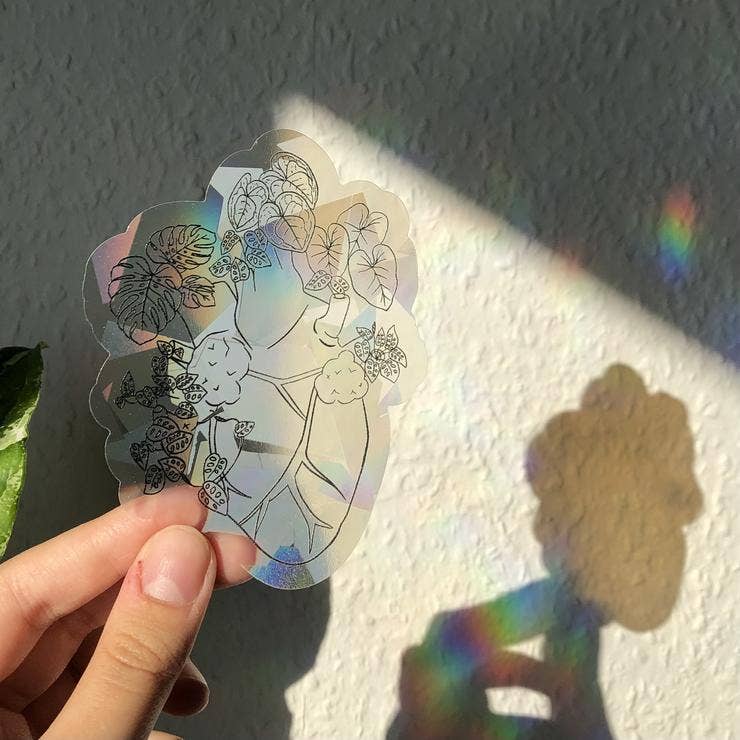 Sun Catcher Sticker - Plantheart