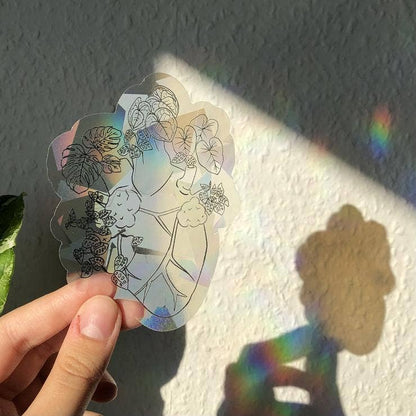 Sun Catcher Sticker - Plantheart