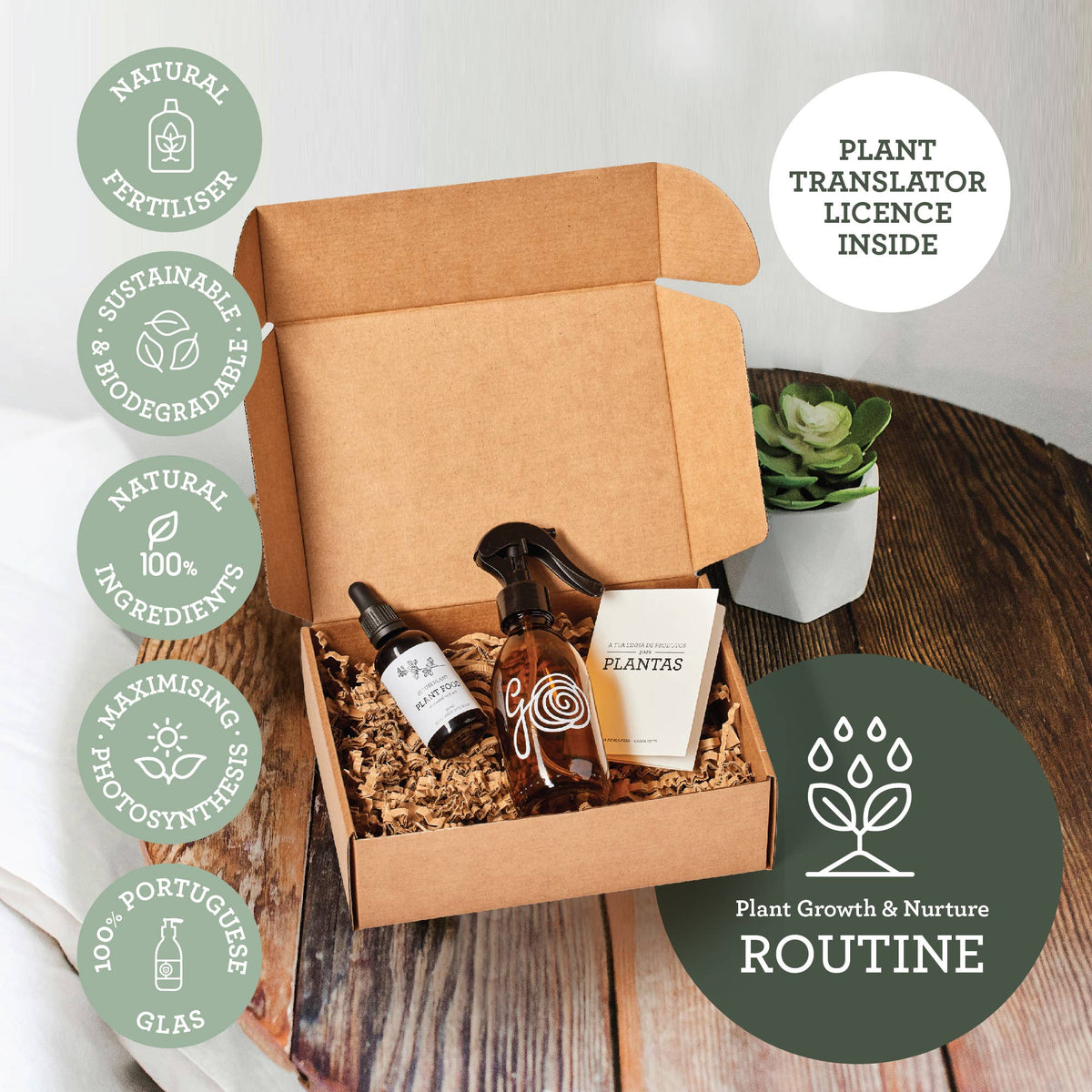 PLANT NURTURE KIT | Geschenkset für Pflanzenpflege