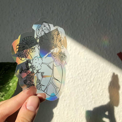 Sun Catcher Sticker - Plantheart