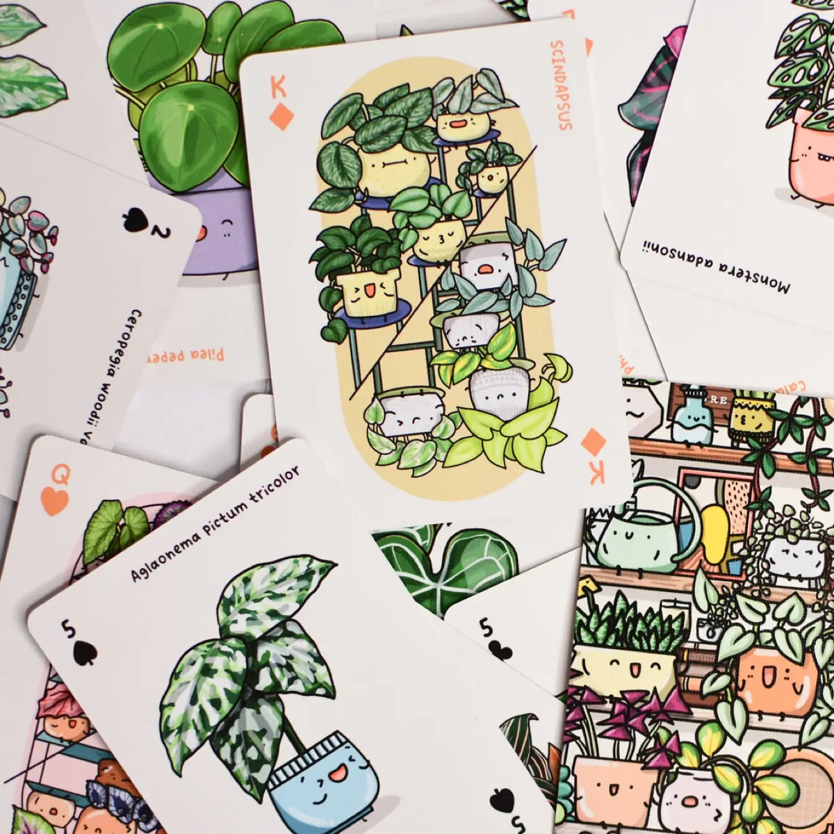 Spielkartenset "Full House of Plants"