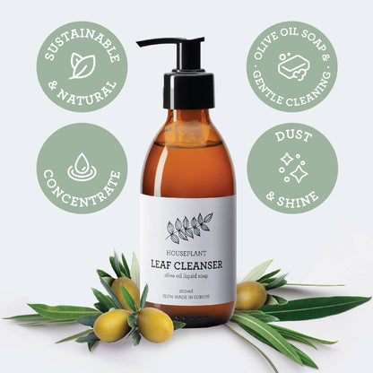 Natürliche Pflanzenseife | Leaf Cleanser Olivenölseife 200 ml