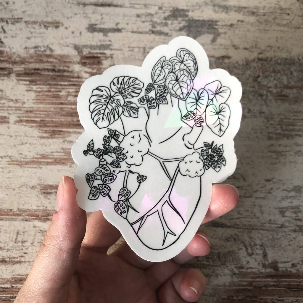 Sun Catcher Sticker - Plantheart