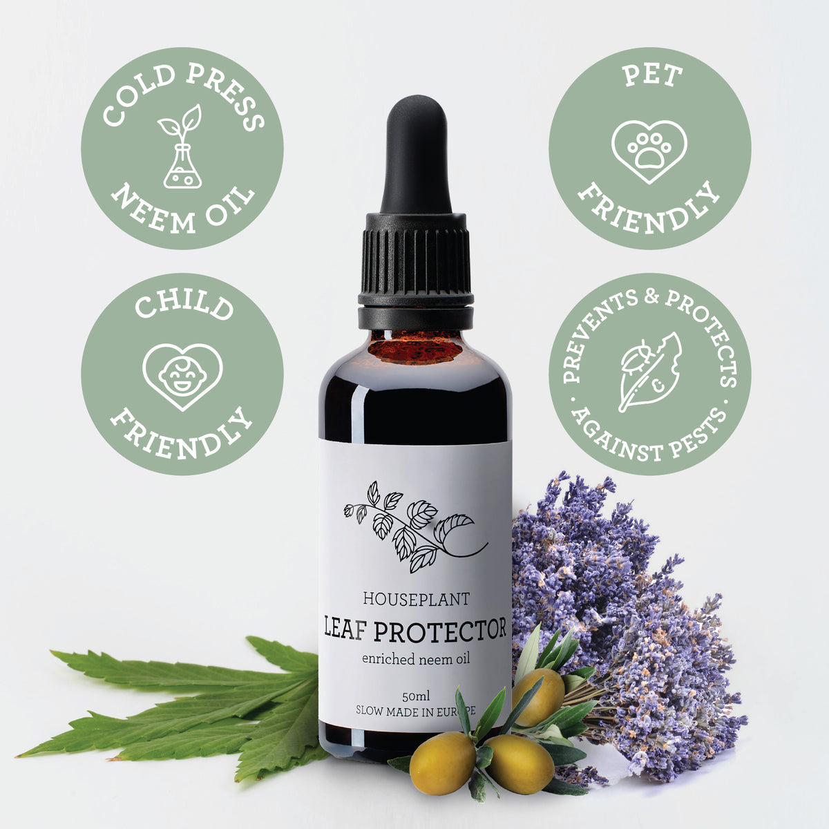 Neemöl - Leaf Protector mit Lavendel Duft