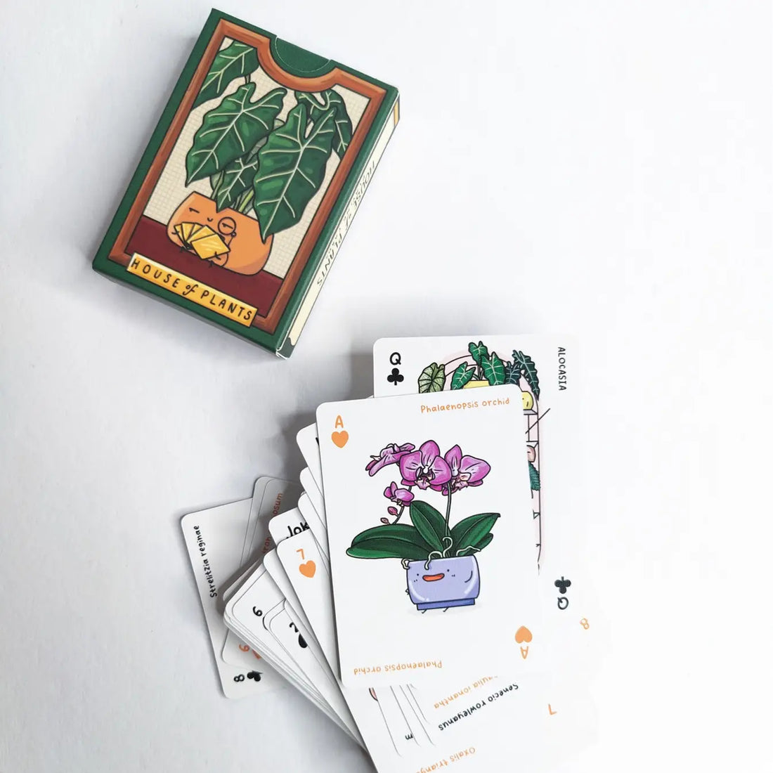 Spielkartenset "Full House of Plants"
