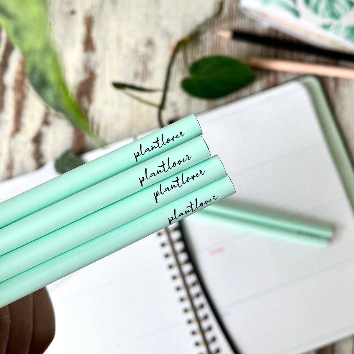 Mint Bleistift mit Gravur &
