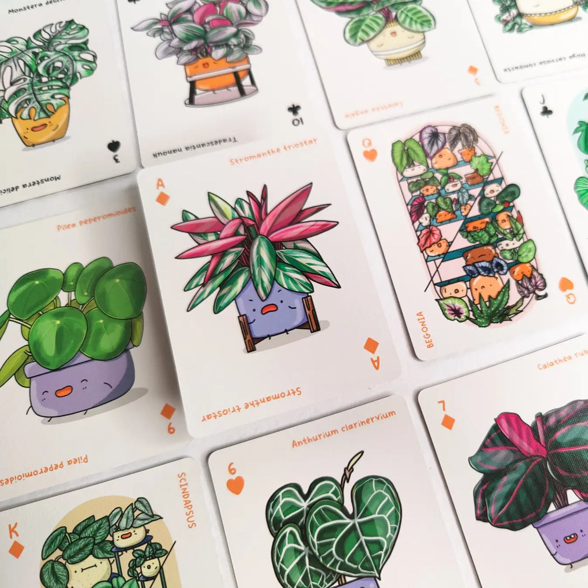 Spielkartenset "Full House of Plants"