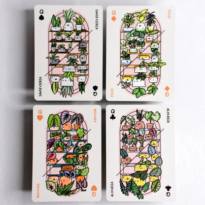 Spielkartenset "Full House of Plants"